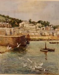 Un puerto de Cornualles