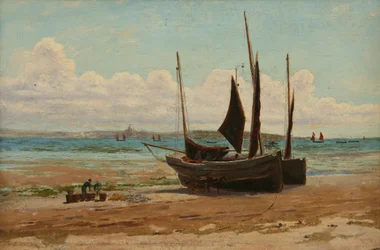 Barcos de pesca en Mounts Bay