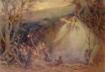 La reina Mab del poema de Shelley