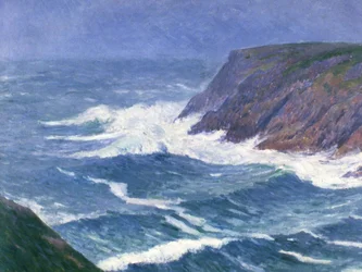 Île de Groix, paisaje costero entrada del puerto Saint Nicolas