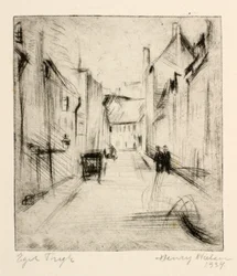 Callejón en Allinge