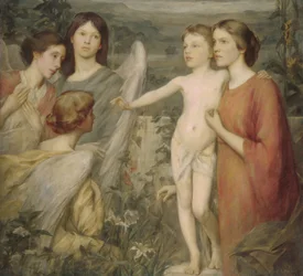 Una visión matutina, 1895
