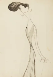 Irene Vanbrugh, estudio para la serie Estrellas del escenario del Music Hall
