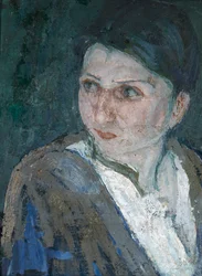 Cabeza de una mujer en Jerusalén