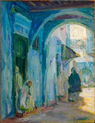 Calle en Tánger