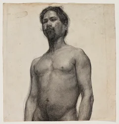Estudio de un hombre negro, c.1891