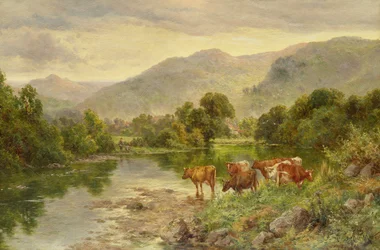 Church Pool, Bettws-y-coed (aceite)