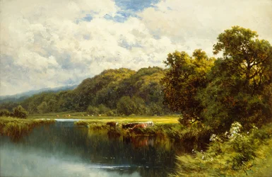 El Támesis en Pangbourne (óleo sobre lienzo)