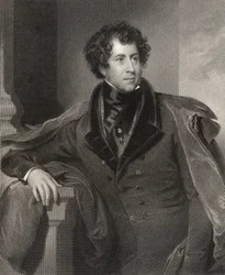 Constantine Henry Phipps, 1er Marqués de Normanby, grabado por H. Robinson, de 