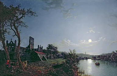 Mañana con vista de la Abadía de Kirkstall