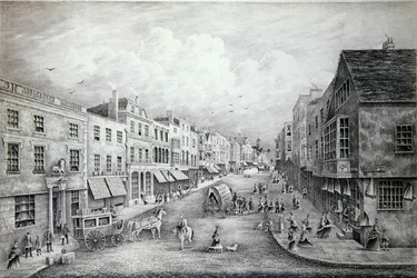 La calle principal, Guildford, Surrey