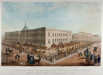 Oficina General de Correos, Ciudad de Londres, 1830