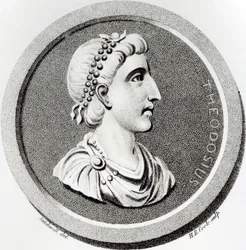 Retrato de Teodosio, de 
