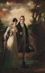 Sr. y Sra. Robert Campbell de Kailzie, c1805, 1926