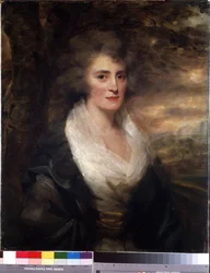 Retrato de la señorita Elinor Bethune. Pintura de Sir Henry Raeburn (1756-1823), década de 1790. Óleo sobre lienzo. Museo del Hermitage, San Petersburgo
