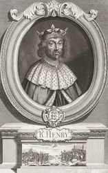 Enrique III, Rey de Inglaterra. Retrato