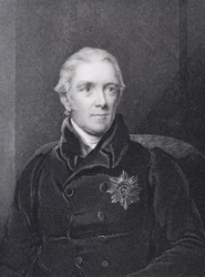 Sir Henry Halford, grabado por John Cochran