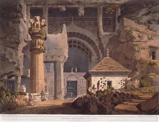 Excavaciones antiguas en Carli, 1824
