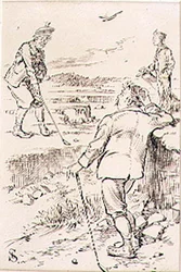 El Golfista Ganador, ilustración de la revista 