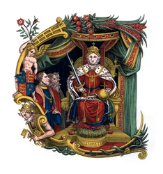 Letra inicial C, 1563, 1843