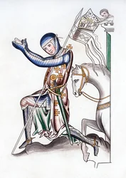 Caballero, finales del siglo XII, 1843