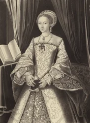 Princesa Isabel, la futura Reina Isabel I, c. 1545