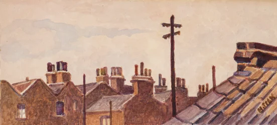Tejados desde Rounton Road, c.1930