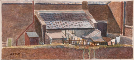 Rounton Road cobertizo, c.1930