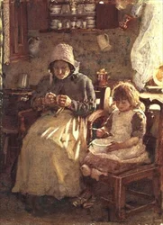 Abuela y Niño, Yorkshire
