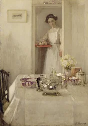 La mesa del desayuno
