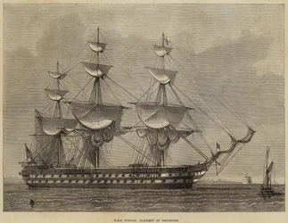 HMS Duncan, buque insignia en Sheerness
