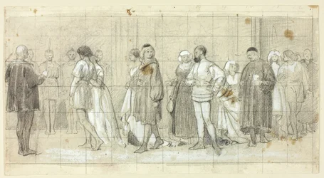 Figuras en procesión
