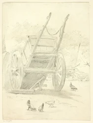 Vagones y aves de corral