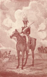 Oficial, Artillería de a pie, c1825 1909