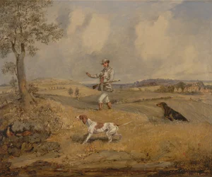 Caza de perdices, ca. 1825