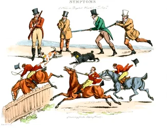 Síntomas de estar divertido, 1822