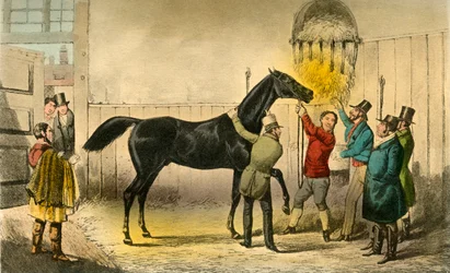 El Barón moja su húmedo, 1838