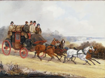 El coche de Dover a Londres: En verano
