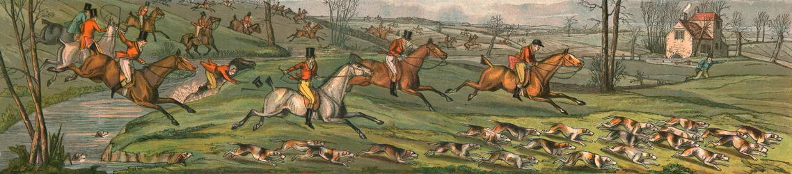 La caza - Grito completo, 1820