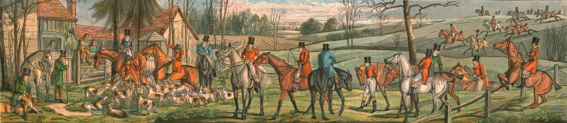 La caza - La muerte, 1820, 1890