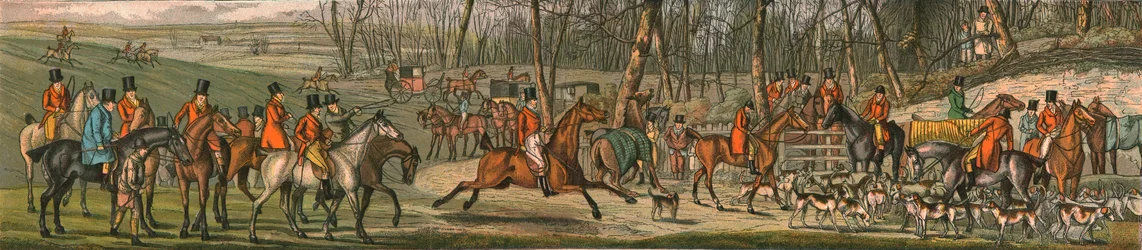 La Caza - El Encuentro, 1820, 1890