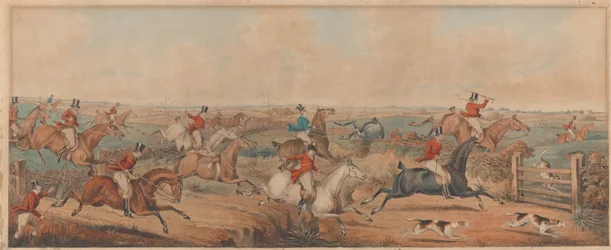 La cacería de Leicestershire - Una lucha por la salida