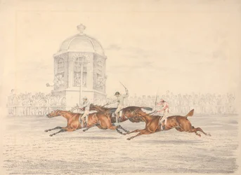 El St. Leger, Doncaster: la llegada