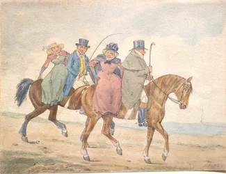 La yeomanry de Inglaterra de visita