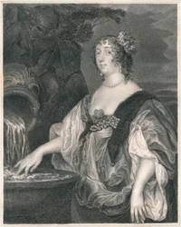 Lucy Percy, Condesa de Carlisle, c1635-1637, principios-mediados del siglo XIX