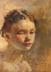 Cabeza de niña, c.1930