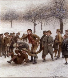 El tobogán de hielo