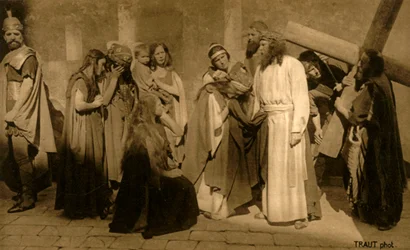 Episodio en el camino de la cruz, 1922