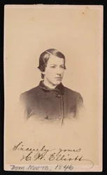 Retrato de Henry Wood Elliott 1846-1930, 1865