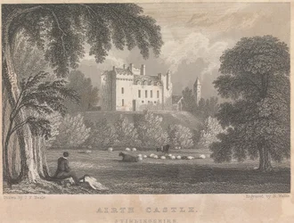 Castillo de Airth, Stirlingshire; página 4 (Volumen Uno)
